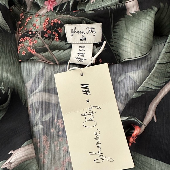 Johanna Ortiz x H&M Floral Print Mini Dress NWT - Picture 6 of 6